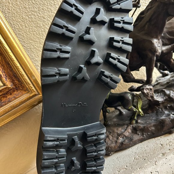 Massimo Dutti Men's Chelsea Boots With Track Soles NWT Size EU 41/ US 8 - Picture 9 of 11